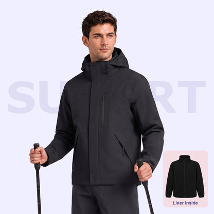 Sleek Professional 3-in-1 Hardshell